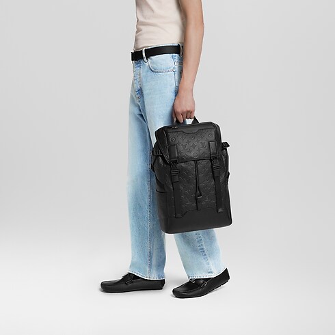 Getaway Backpack Monogram Shadow Leather in Men's Bags All Collections collections by Louis Vuitton (Product zoom)