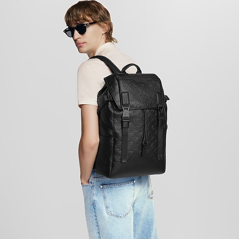 Getaway Backpack Monogram Shadow Leather in Men's Bags All Collections collections by Louis Vuitton (Product zoom)