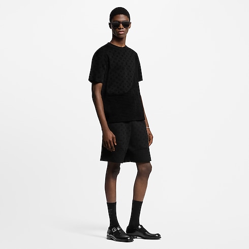Graphic Jacquard Knitted Shorts in Men's Ready-to-Wear All Ready-to-Wear collections by Louis Vuitton (Product zoom)