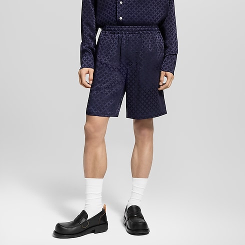 Graphic Jacquard Shorts in Men's Ready-to-Wear Pants collections by Louis Vuitton (Product zoom)