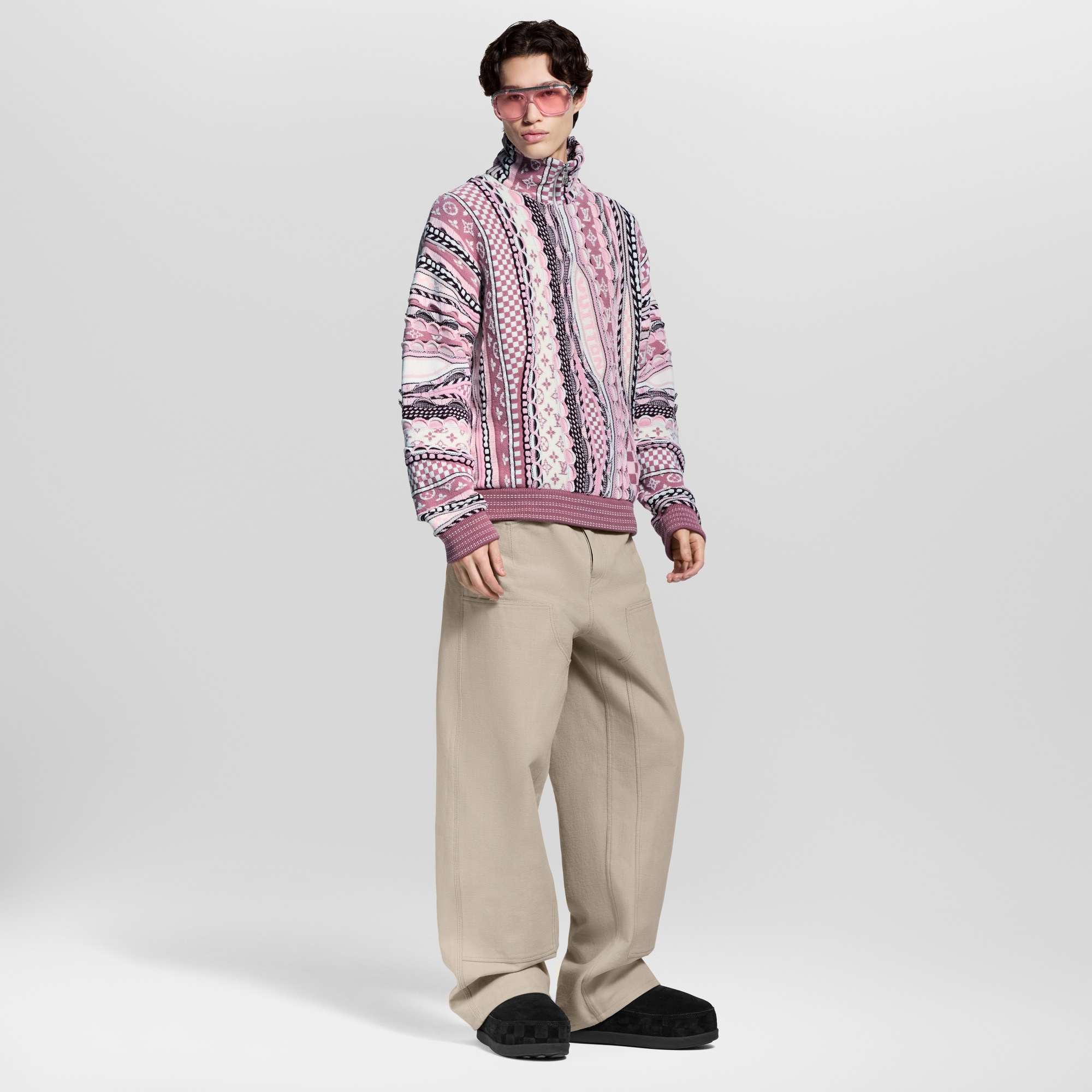 Half-Zip Pullover  in Men