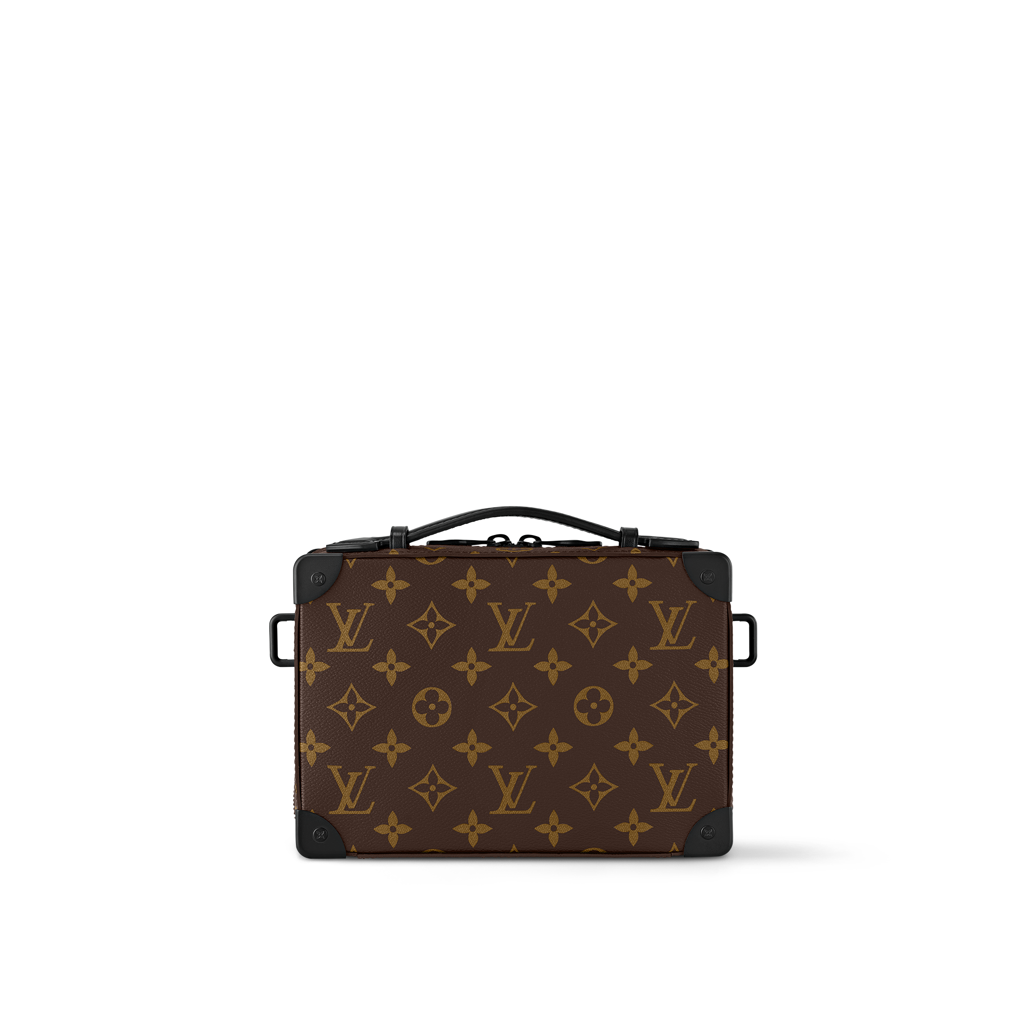 Handle Soft Trunk Monogram Macassar in Men