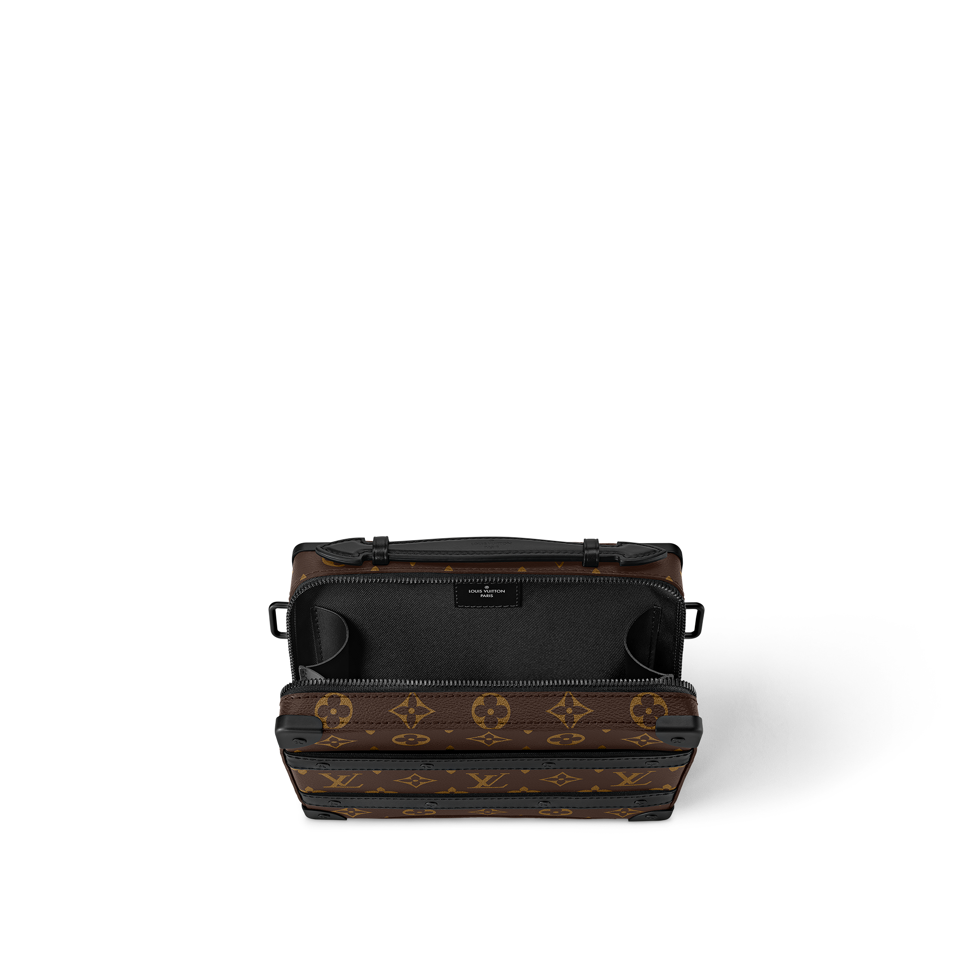 Handle Soft Trunk Monogram Macassar in Men