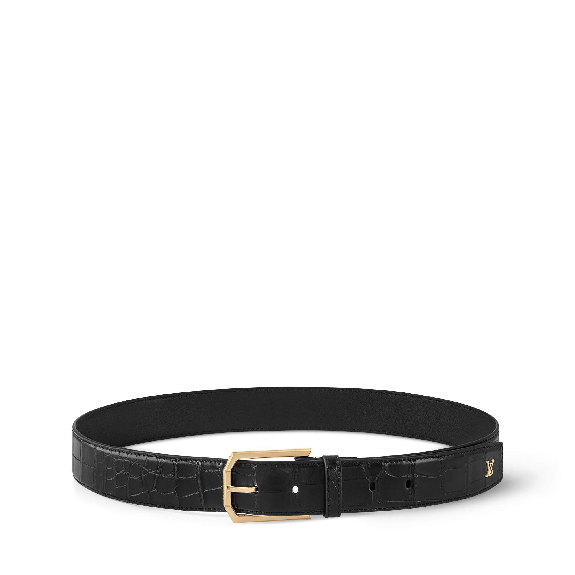 Heritage 35mm Belt Crocodilien Mat in Men