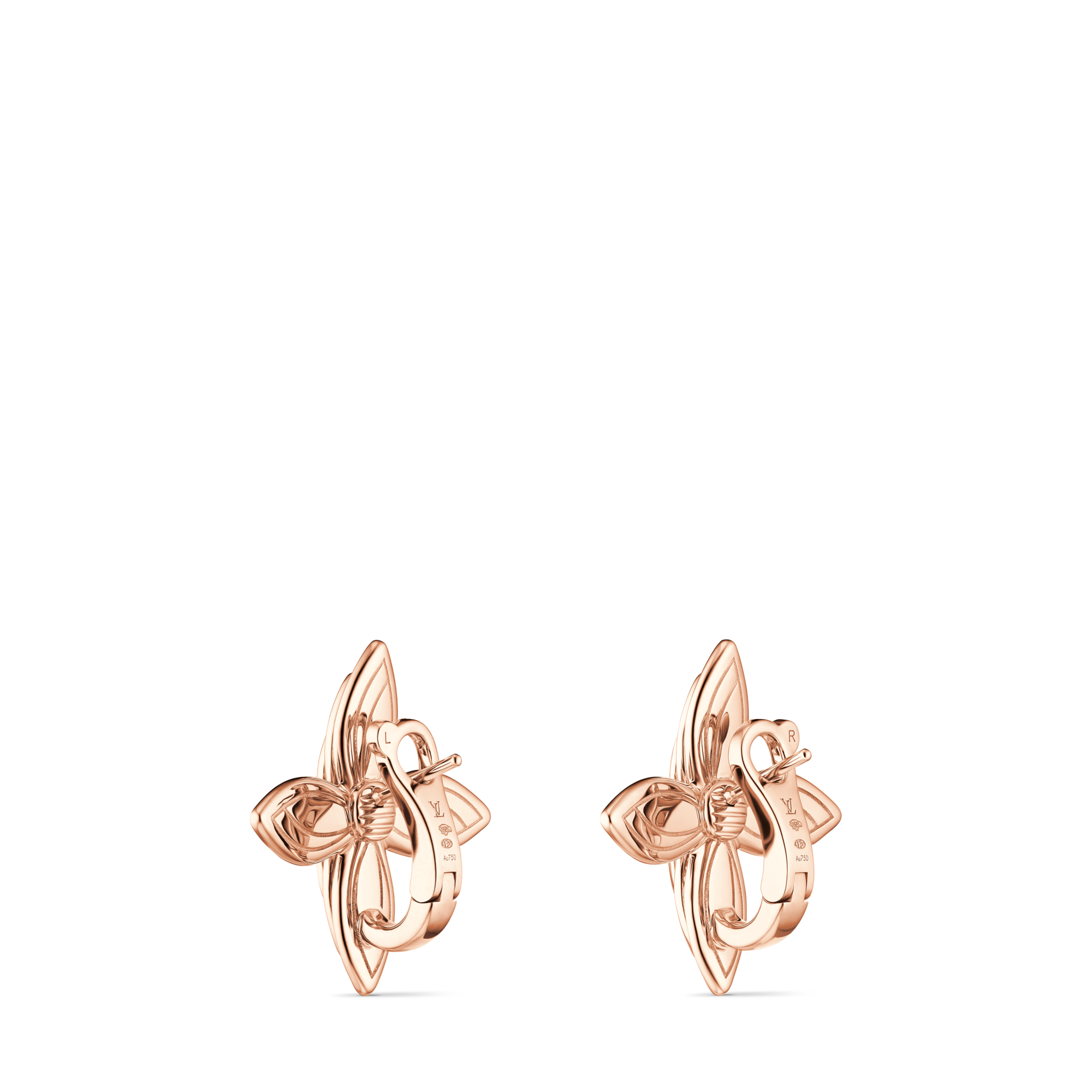Idylle Blossom Earrings, Rose Gold and Diamonds  in Les Extraordinaires
