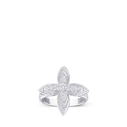 Idylle Blossom Earrings, White Gold & Diamonds in Jewellery's Categories Earrings collections by Louis Vuitton