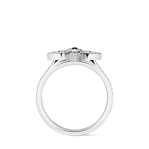 Idylle Blossom Ring, White Gold And Diamonds in Jewellery's Categories All Fine Jewellery collections by Louis Vuitton (Product zoom)