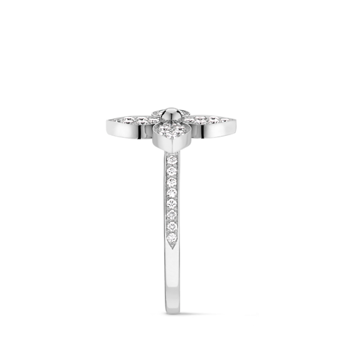Idylle Blossom Ring, White Gold And Diamonds in Jewellery's Categories All Fine Jewellery collections by Louis Vuitton (Product zoom)
