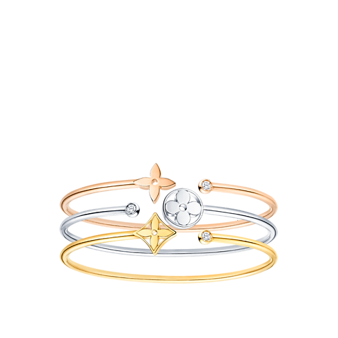 Idylle Blossom Twist Bracelet, White Gold in Jewellery's Categories All Fine Jewellery collections by Louis Vuitton (Product zoom)