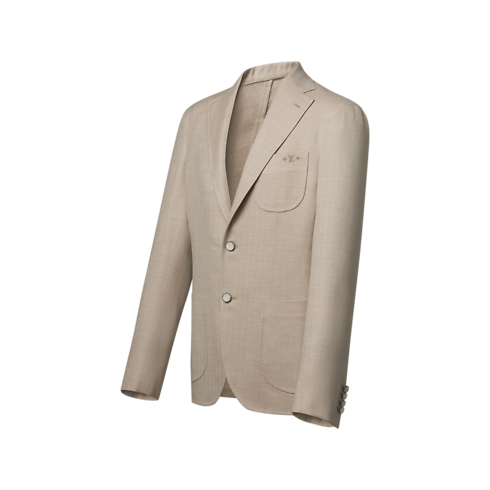 Jacquard Napolitana Jacket in Men's Ready-to-Wear Blazers and Jackets collections by Louis Vuitton (Product zoom)