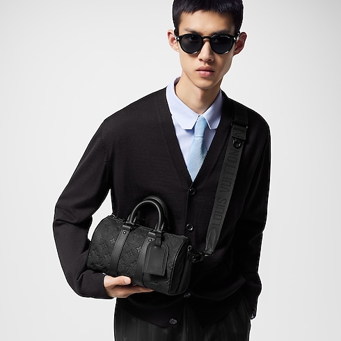 Keepall Bandoulière 25 Monogram Taurillon Leather LG - G90 in Men's Bags All Collections collections by Louis Vuitton (Product zoom)