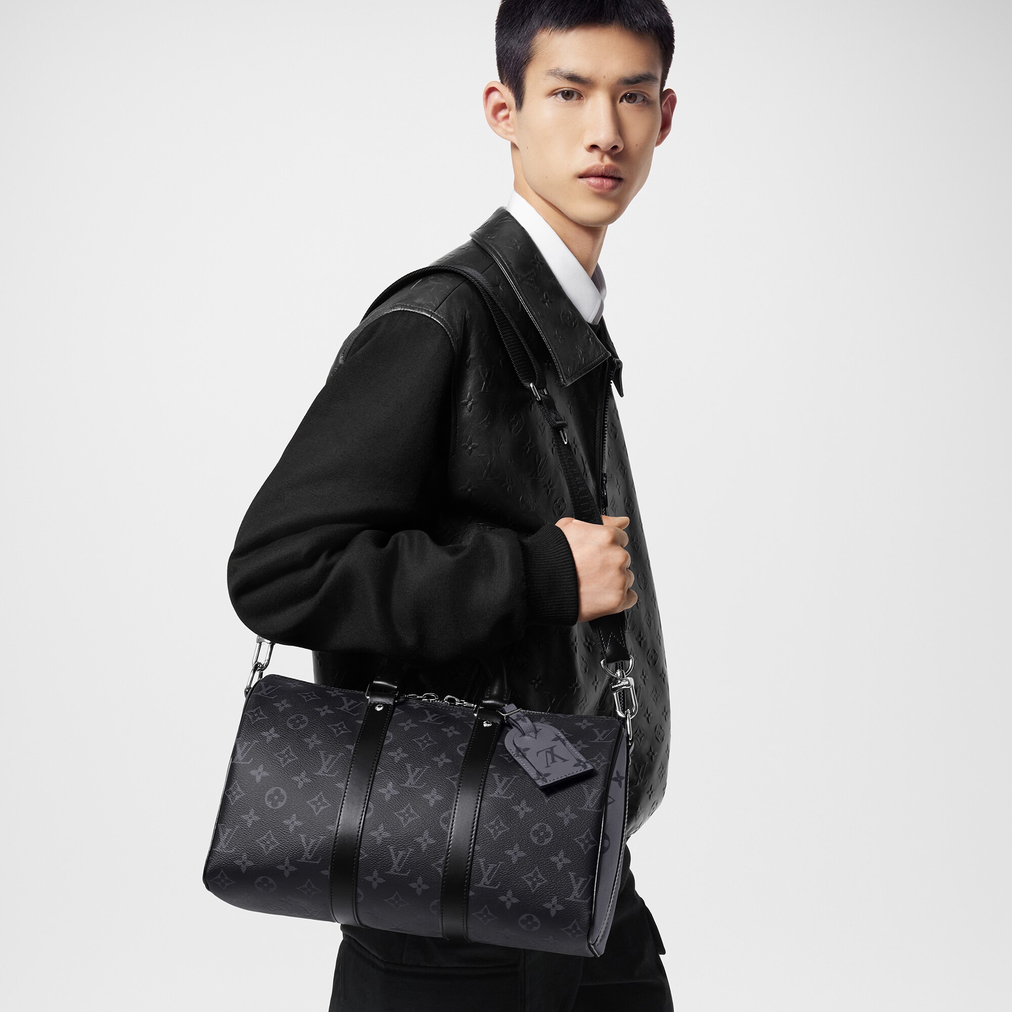 Keepall Bandoulière 35 Monogram Eclipse in Men