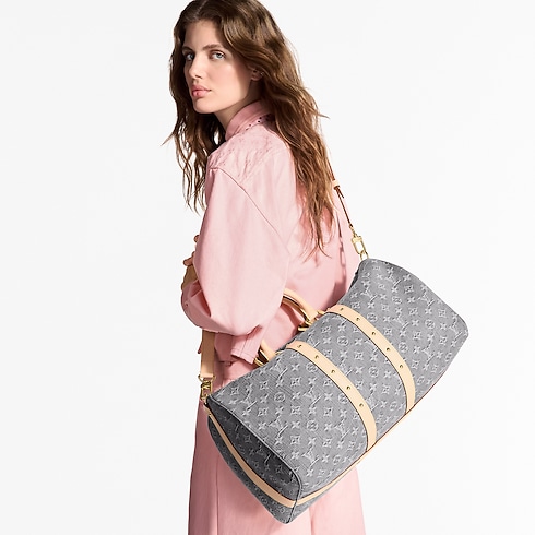 Keepall Bandoulière 45 Other Monogram Canvas in Women's Travel Travel Bags collections by Louis Vuitton (Product zoom)