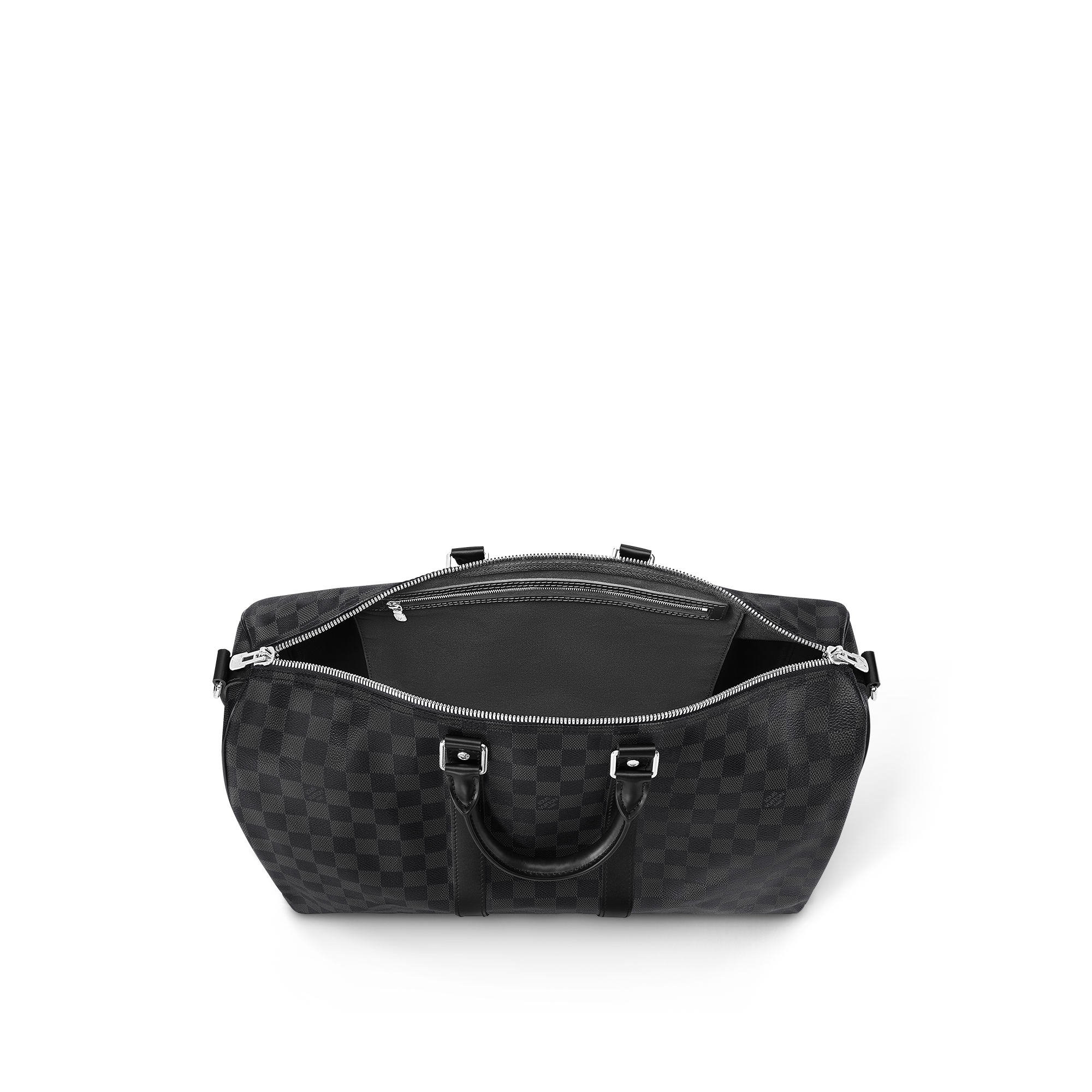 Keepall Bandoulière 45 Damier Graphite Canvas in Men