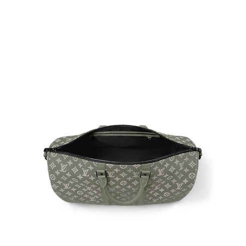 Keepall Bandoulière 50 Monogram Shadow Leather in Men's Discontinued Product Obs 11 collections by Louis Vuitton (Product zoom)