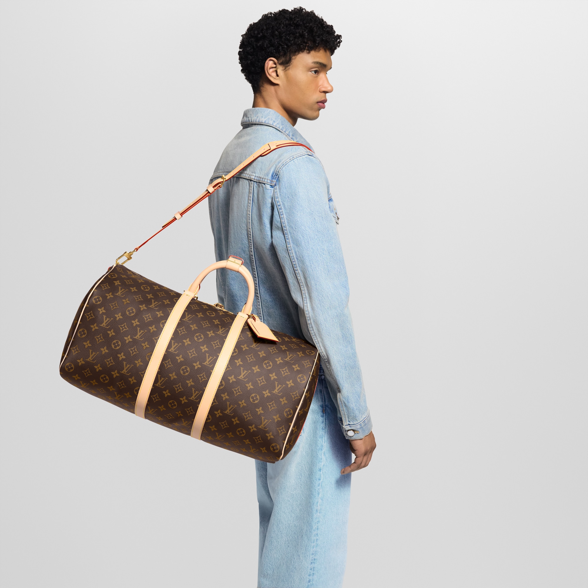 Keepall Bandoulière 55 Monogram Canvas in Men