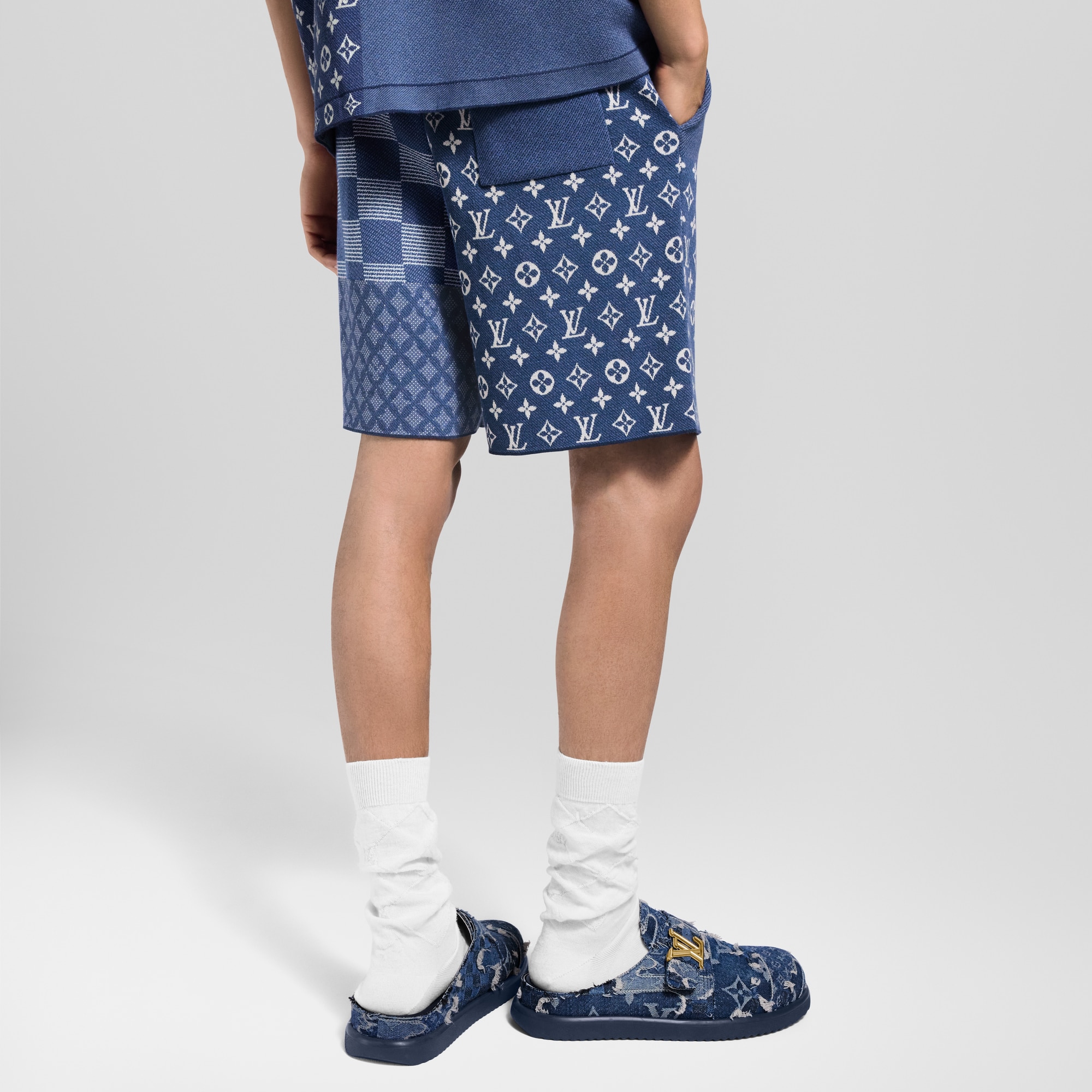Knitted Shorts  in Men