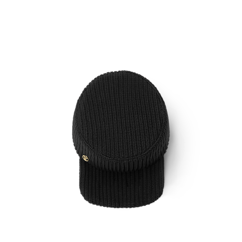 Knitted Squared Cap . in Women's Accessories Hats and Gloves collections by Louis Vuitton (Product zoom)