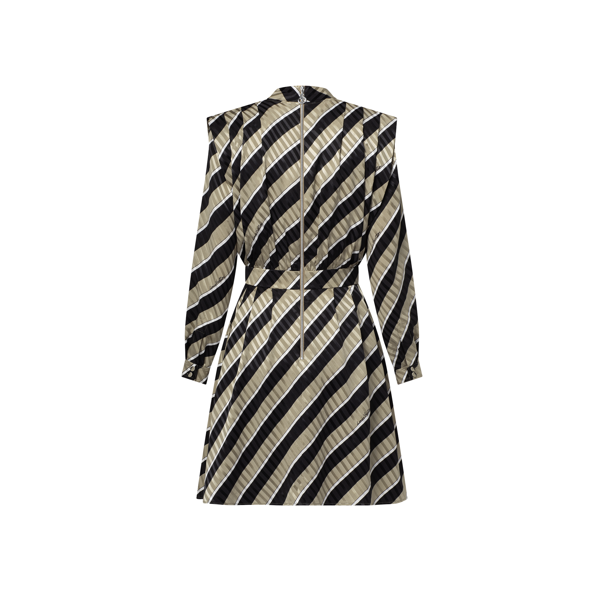 L/S Lavaliere Short Dress  in Women