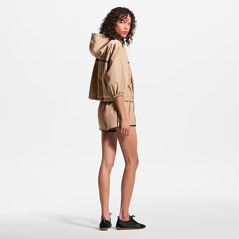 Lace Trim Hooded Parka in Women's Ready-to-Wear Coats and Jackets collections by Louis Vuitton (Product zoom)