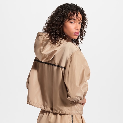 Lace Trim Hooded Parka in Women's Ready-to-Wear Coats and Jackets collections by Louis Vuitton (Product zoom)