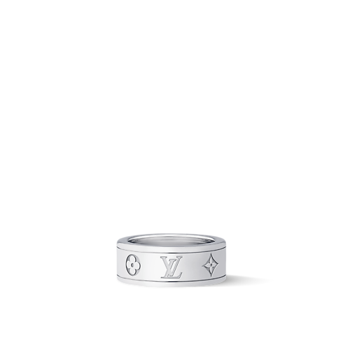 Les Gaston Vuitton Small Ring, White Gold in Jewellery's Categories Rings collections by Louis Vuitton (Product zoom)