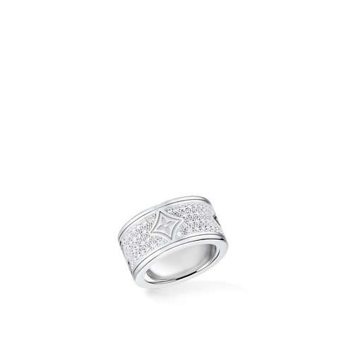 Les Gastons Vuitton Large Ring, White Gold and Diamonds in Jewellery's Categories Rings collections by Louis Vuitton (Product zoom)