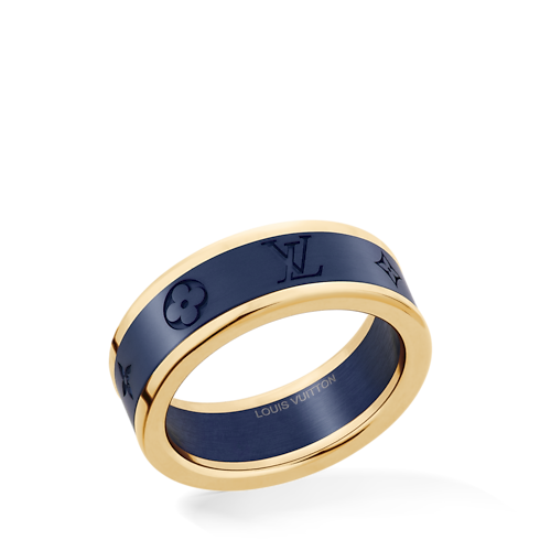 Les Gastons Vuitton Small Ring, Yellow Gold and Titanium in Jewellery's Categories Rings collections by Louis Vuitton (Product zoom)