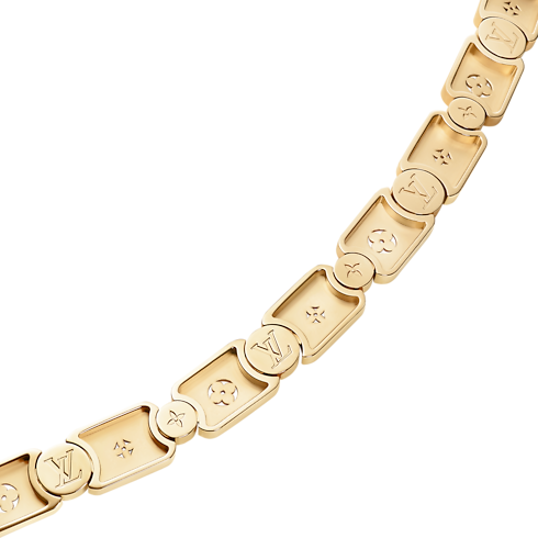 Les Gastons Vuitton Trunk Necklace, White Gold and Diamonds in Les Extraordinaires's Jewelry Necklaces and Pendants collections by Louis Vuitton (Product zoom)