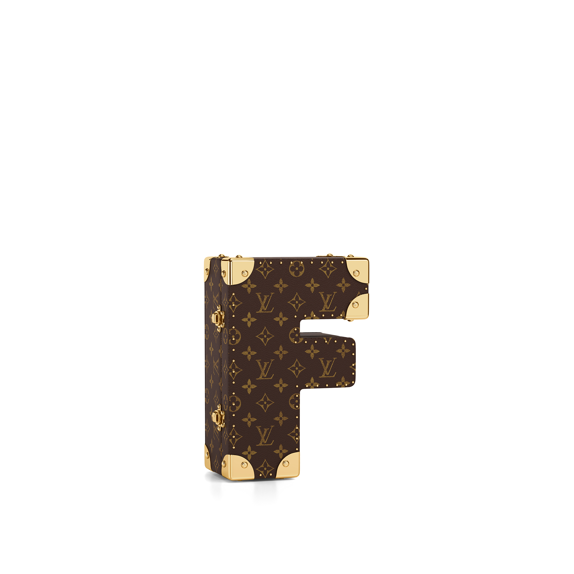 Letter Trunk F Monogram in Les Extraordinaires