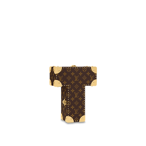 Letter Trunk T Monogram in Les Extraordinaires's Hardsided Letter Trunks collections by Louis Vuitton (Product zoom)