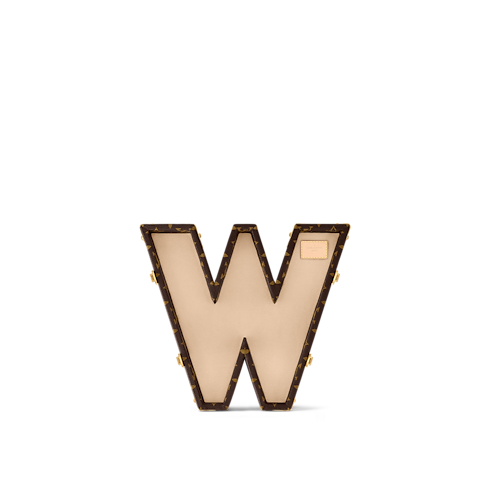 Letter Trunk W Monogram in Les Extraordinaires's Hardsided Letter Trunks collections by Louis Vuitton (Product zoom)
