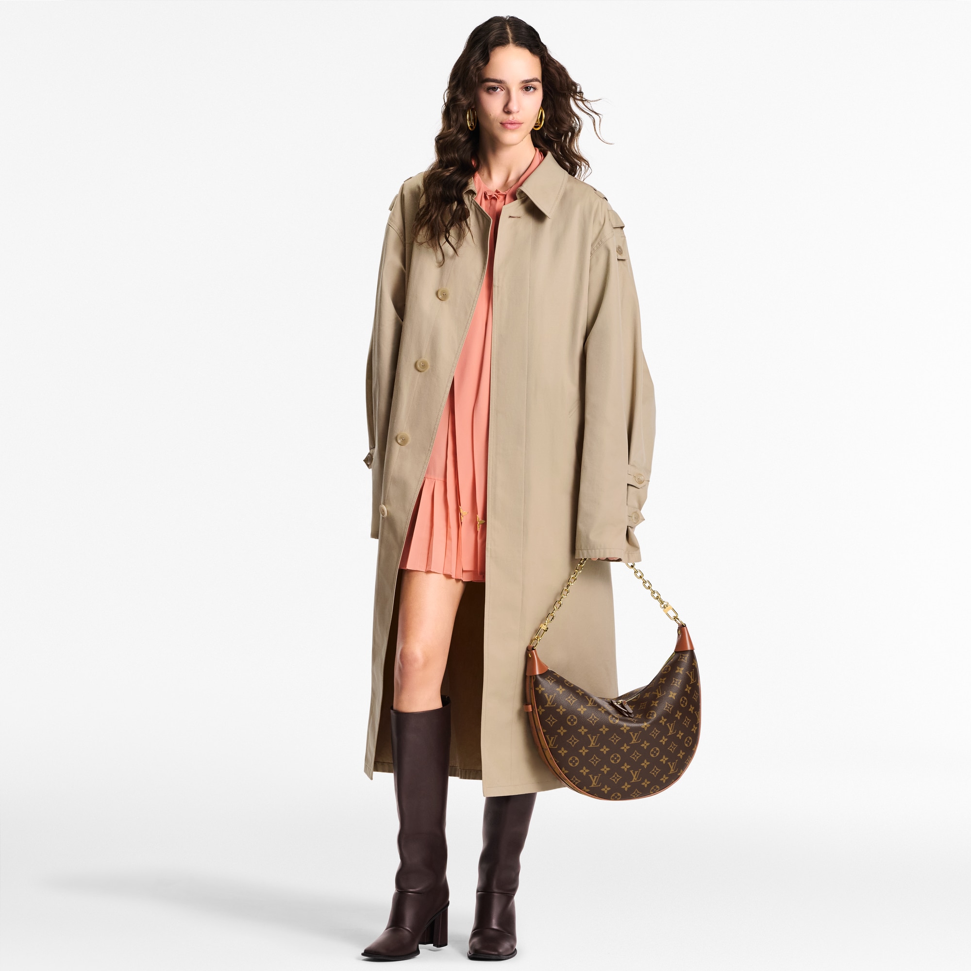 Loop Hobo Monogram Canvas in Women