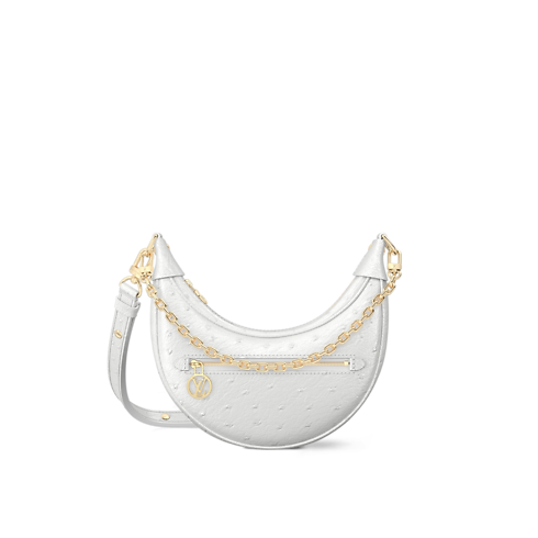 Loop Pm Autruche in Women's Handbags Exotic Leather Bags collections by Louis Vuitton (Product zoom)