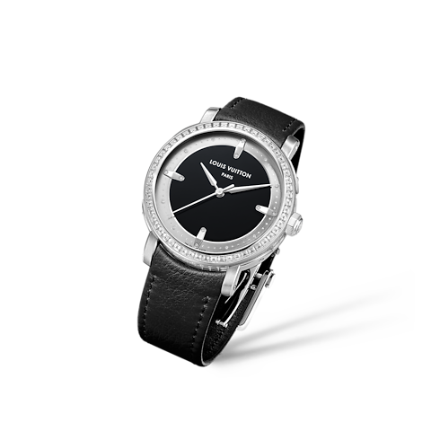 Louis Vuitton Escale, Automatic, 40.5mm, Platinum and diamonds in Watches's All Watches } collections by Louis Vuitton (Product zoom)