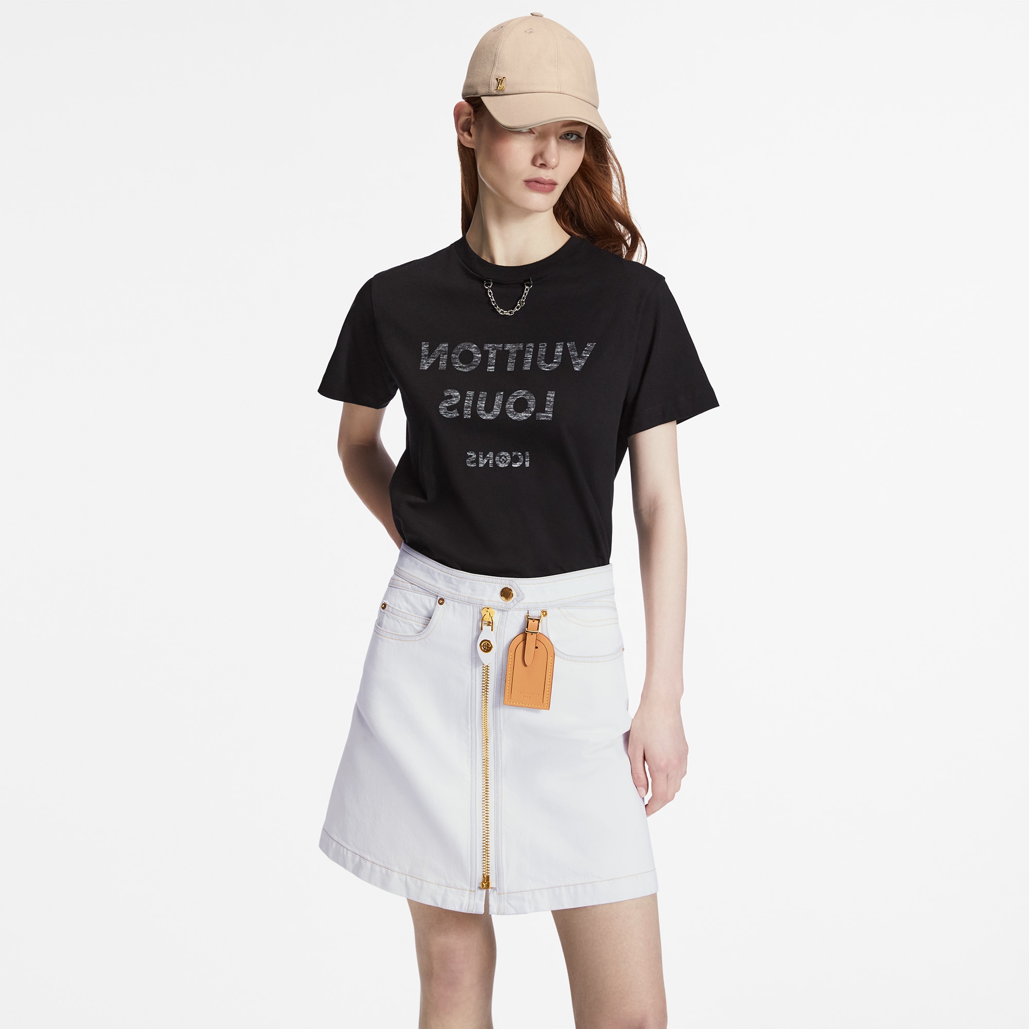 Louis Vuitton Print T-Shirt  in Women