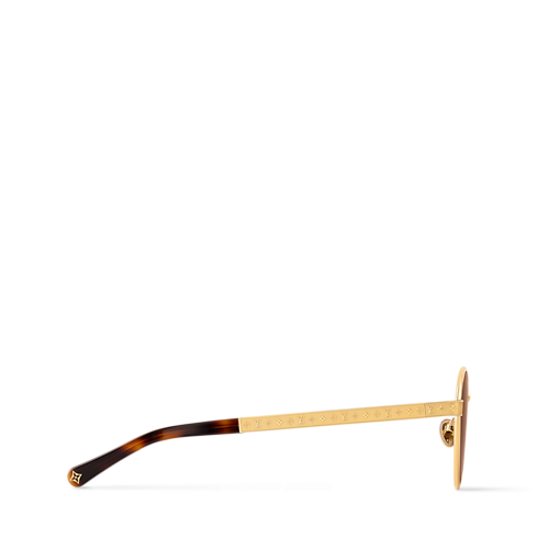 LV Aura Round Sunglasses . in Women's Accessories Sunglasses collections by Louis Vuitton (Product zoom)