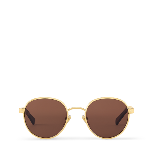 LV Aura Round Sunglasses . in Women's Accessories Sunglasses collections by Louis Vuitton (Product zoom)