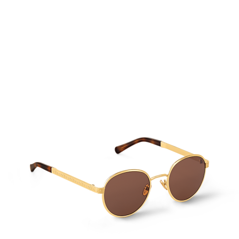LV Aura Round Sunglasses . in Women's Accessories Sunglasses collections by Louis Vuitton (Product zoom)