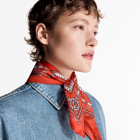 LV Bandana Square 55 . in Women's Accessories Silk Squares and Bandeaus collections by Louis Vuitton (Product zoom)
