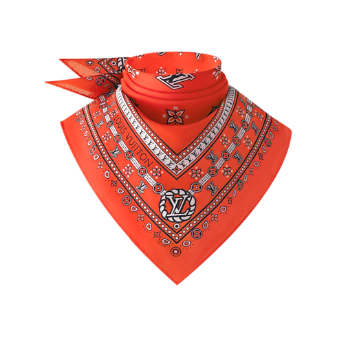 LV Bandana Square 55 . in Women's Accessories Silk Squares and Bandeaus collections by Louis Vuitton (Product zoom)