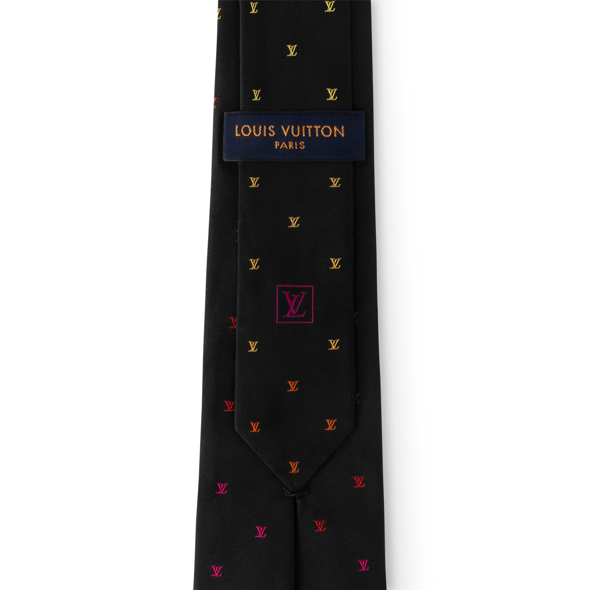 LV Blason Shading Tie . in Men