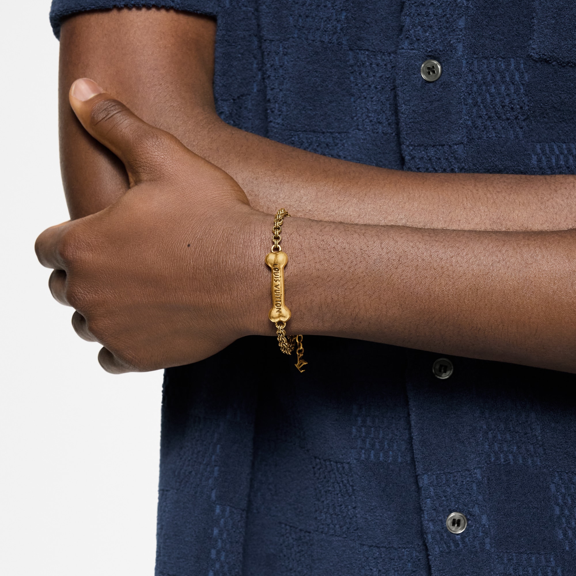 LV Bone Bracelet . in Men