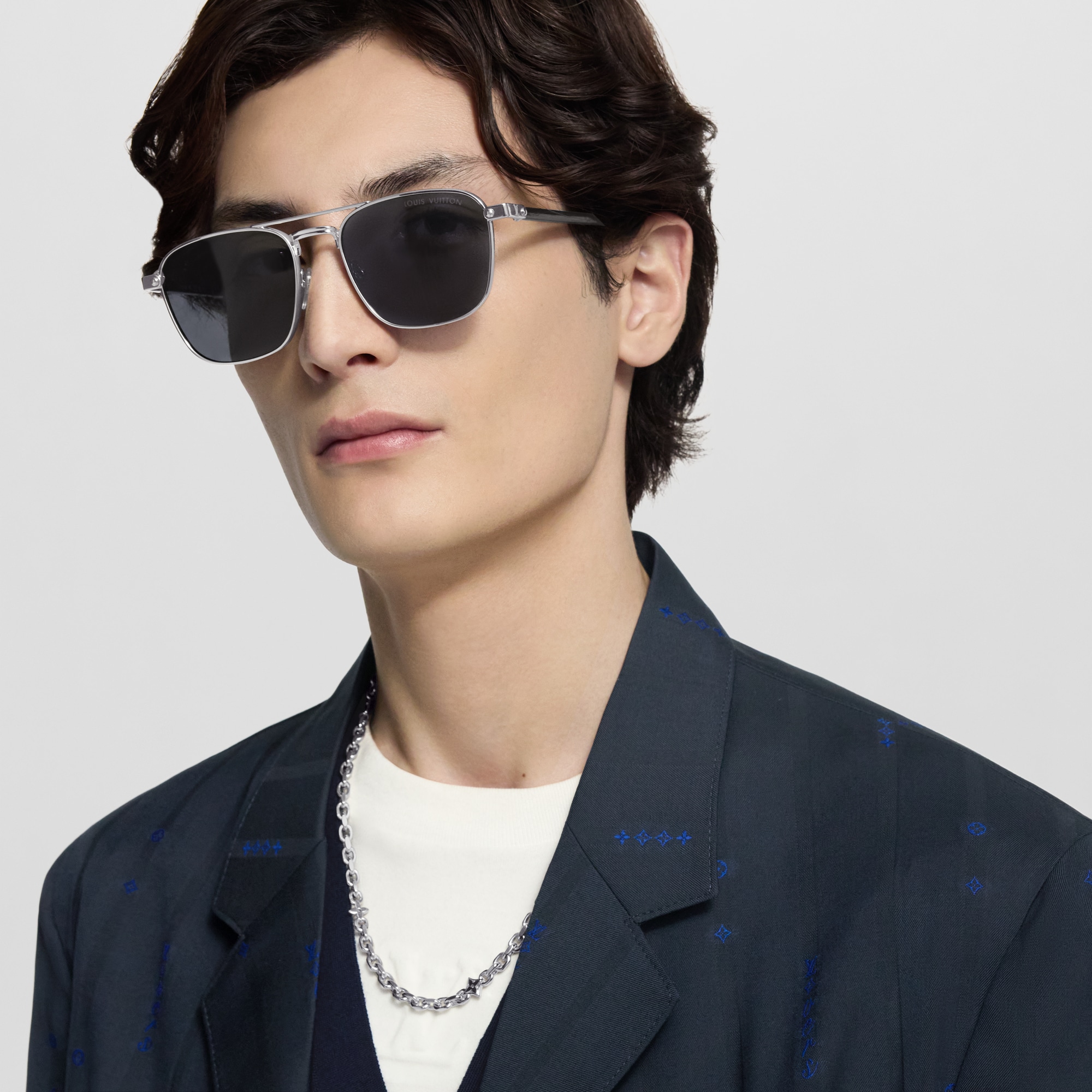 LV Cable Necklace . in Men
