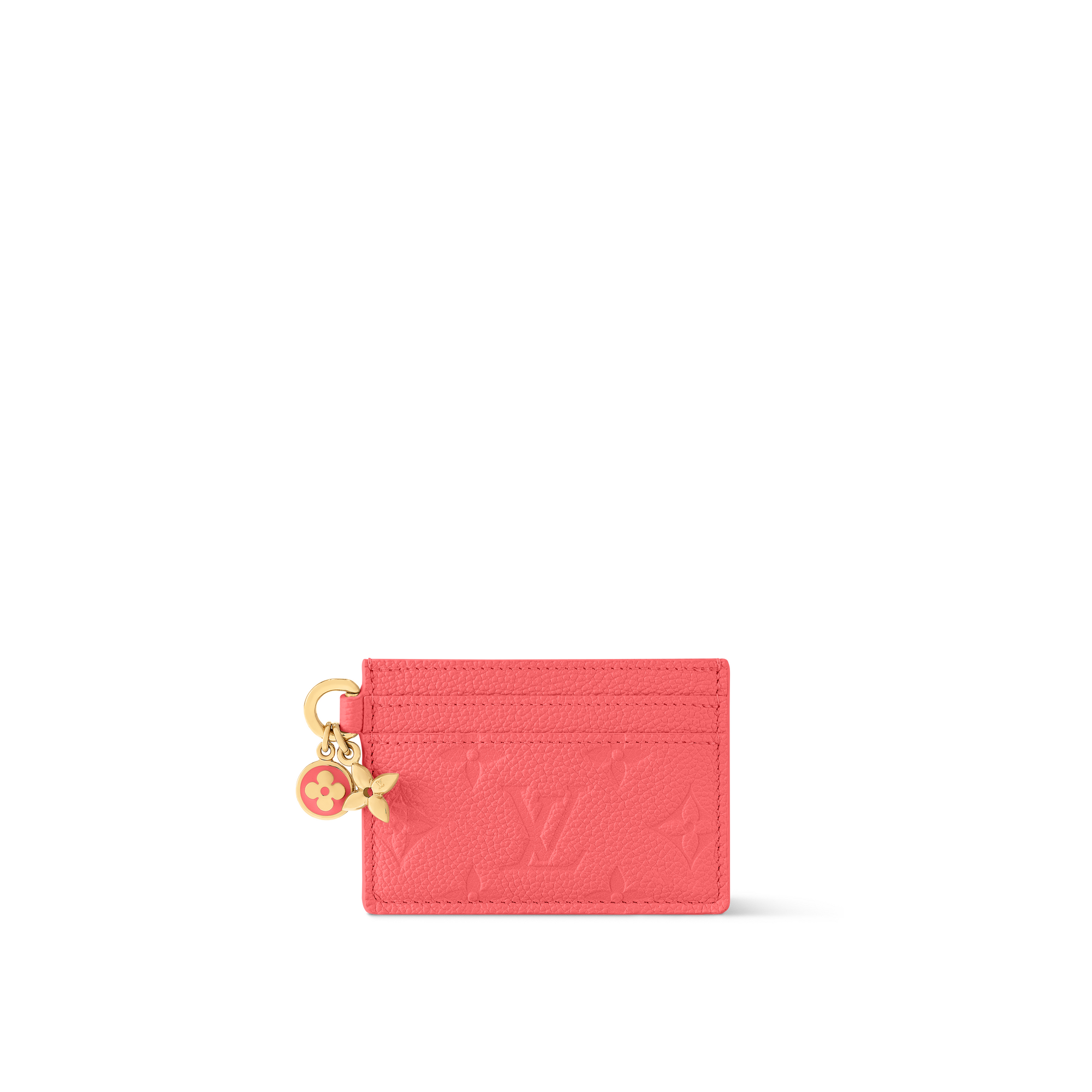 LV Charms Card Holder Monogram Empreinte in Women