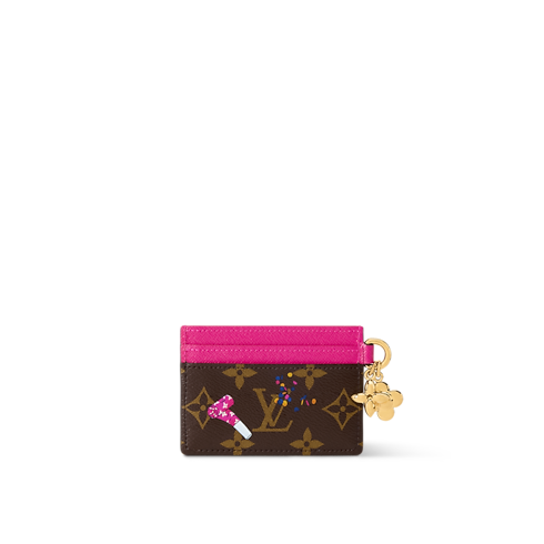 LV Charms Card Holder Monogram in Women's Wallets and Small Leather Goods Women's Card Holders collections by Louis Vuitton (Product zoom)
