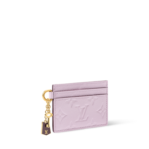 LV Charms Card Holder Monogram Empreinte in Women's Wallets and Small Leather Goods Women's Card Holders collections by Louis Vuitton (Product zoom)