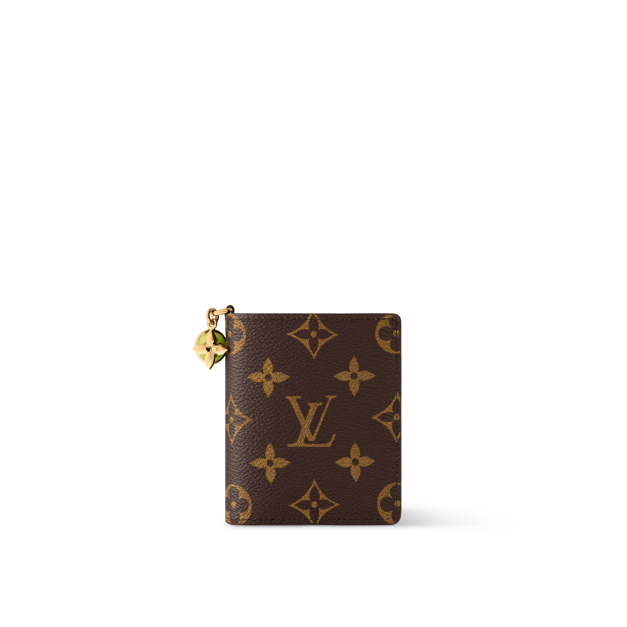 LV Charms Pocket Wallet Monogram in Women