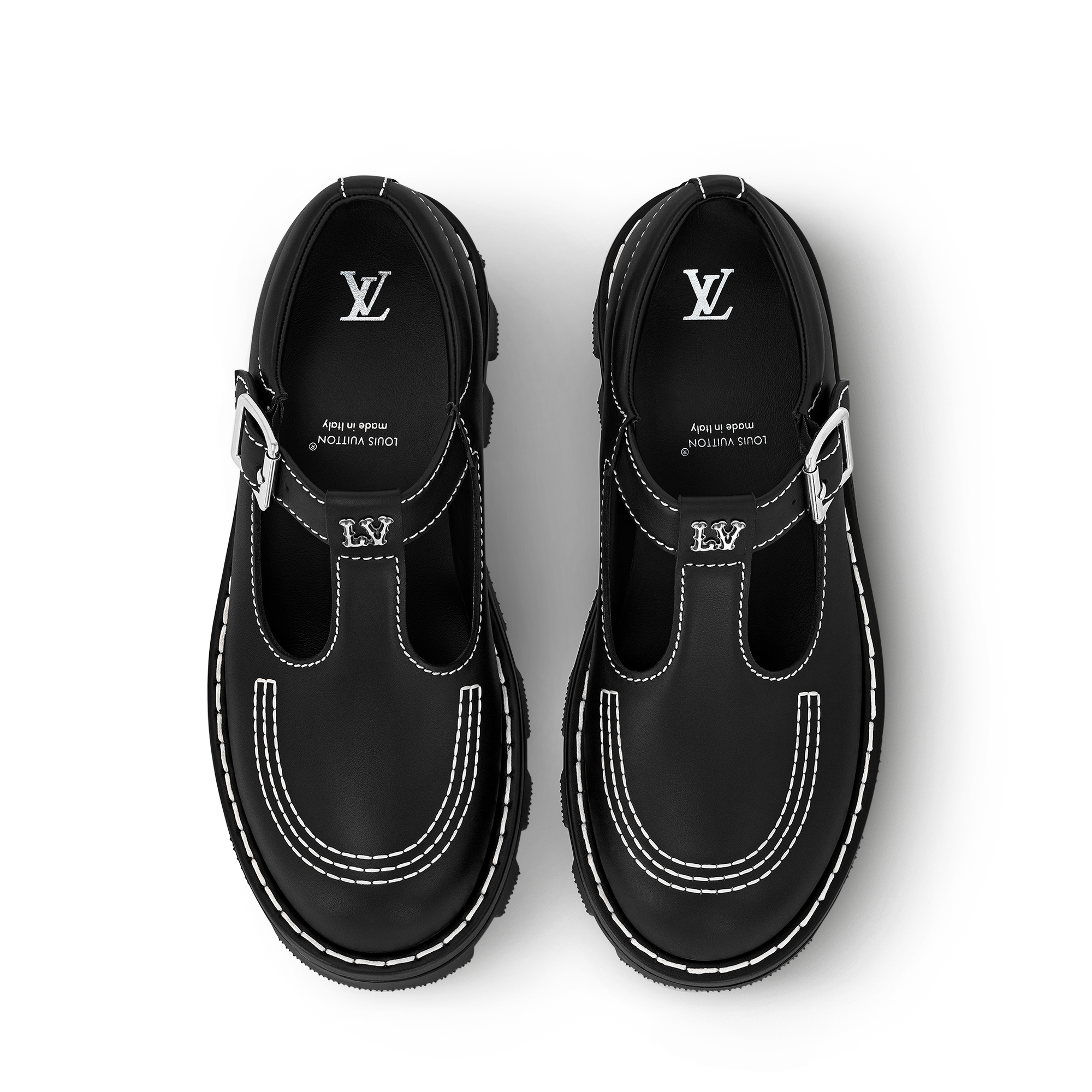 LV Checker Mary Jane  in Men
