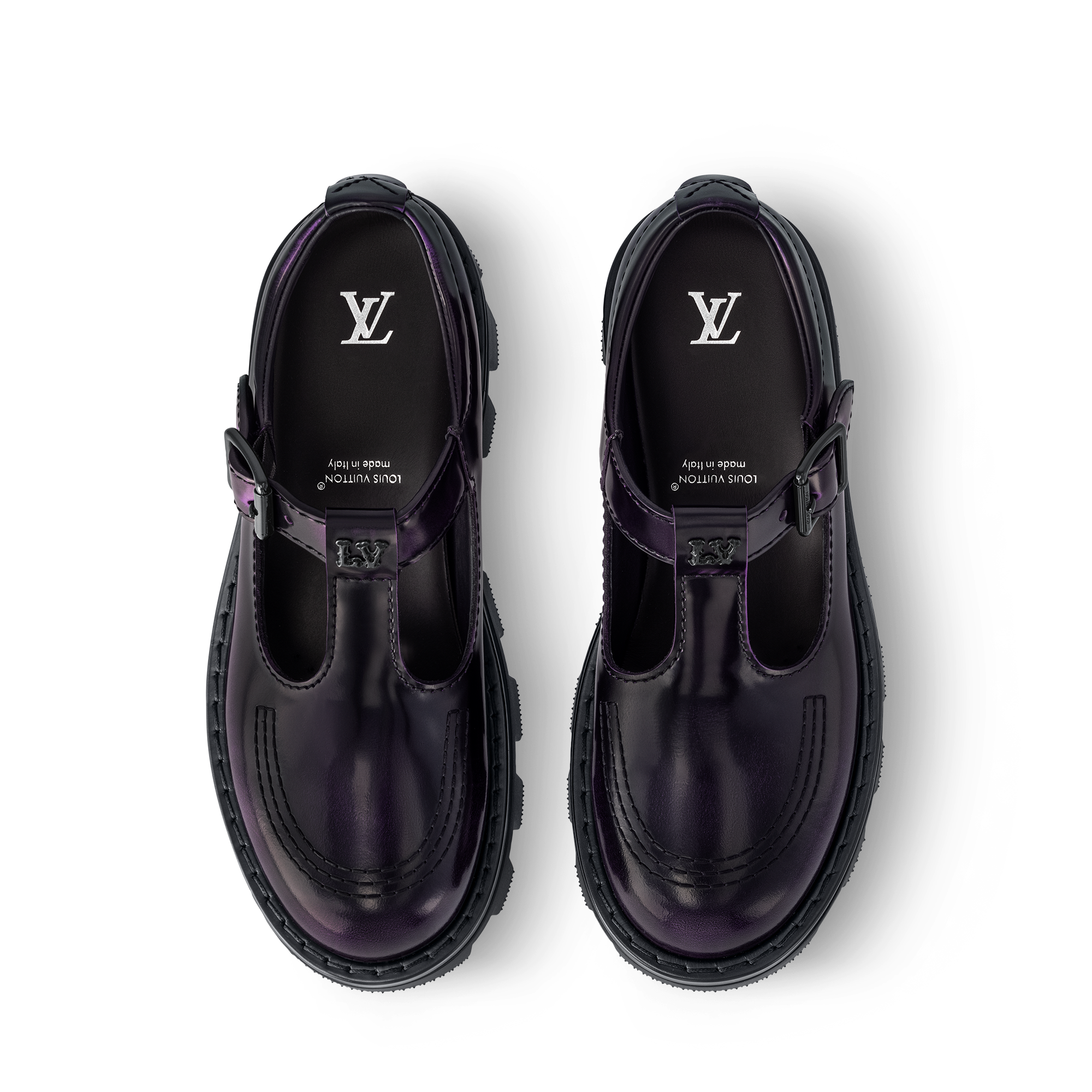 LV Checker Mary Jane  in Men